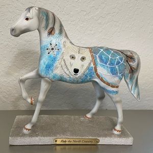 The Trail of Painted Ponies: “Ride the North Country” collectible horse figurine